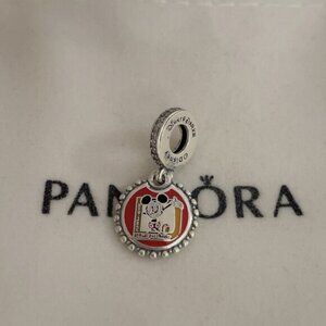 Pandora Walt Disney World Annual Passholder Mickey Dangle Charm